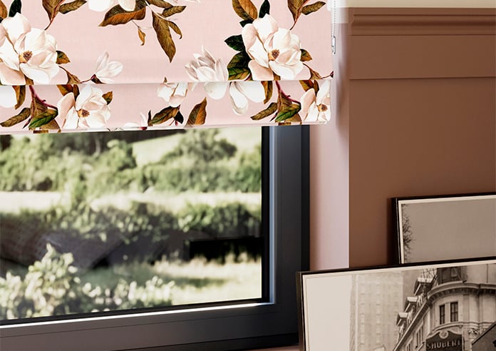 Ted Baker Velvet Opal Floral, Pink - Roman Blind - Image 5